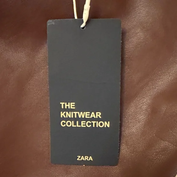 Zara Chocolate Camisole with Fringe Trim - Picture 5 of 9